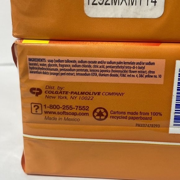 Softsoap Bar Soap Sweet Honeysuckle Orange Peel 8 Total Bars DISCONTINUED - Picture 9 of 16